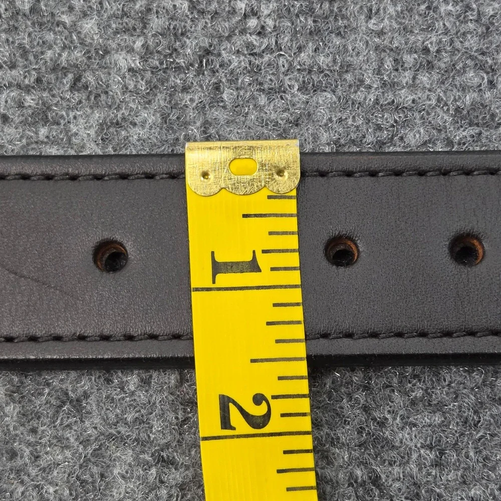 Filson Leather Belt Men 30 Brown Rugged Bridle Western Heritage Made USA